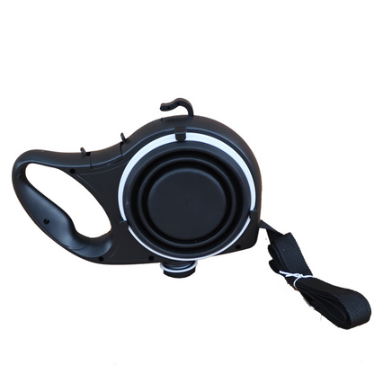 Pet leash With Water Bottle, Cup, Pet Rope