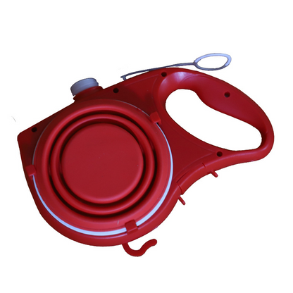Pet leash With Water Bottle, Cup, Pet Rope