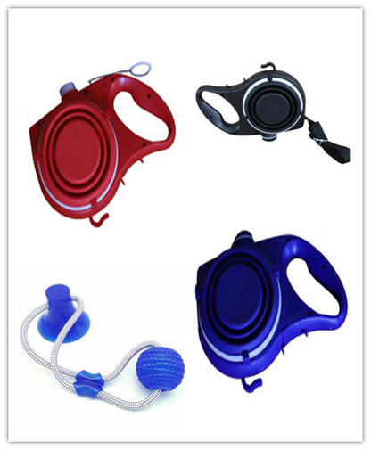 Pet leash With Water Bottle, Cup, Pet Rope